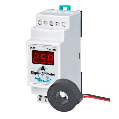 China 1*3 Digit 9mm Display Samwha-dsp Da-60 Digital Ammeter With External C.t DA-60 for sale