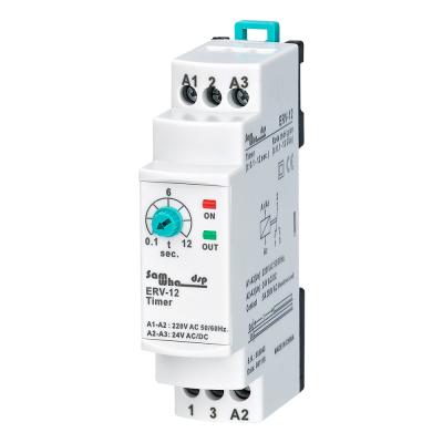 China 150-260VAC/110VAC/24VDC Single Function Sealed On Delay Time Relay 220v Functional Time Delay Relay for sale