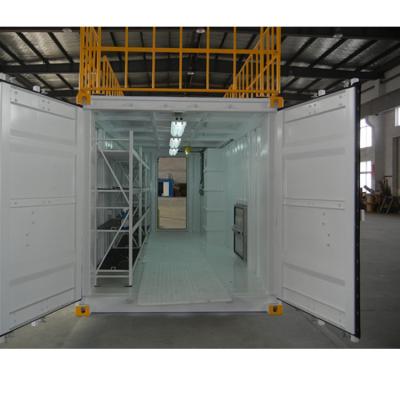 China Industrial DNV 271 certified offshore paint storage container has CO2 fire detector area for protection, designed for paint storage a for sale