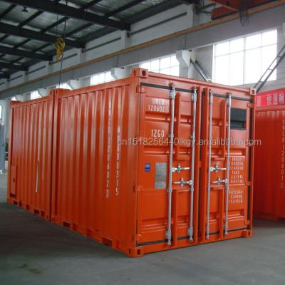 China Uniteam 20ft Industrial Offshore Workshop with Bench, Wall Cabinet, Electrical System, Zone 2 for sale