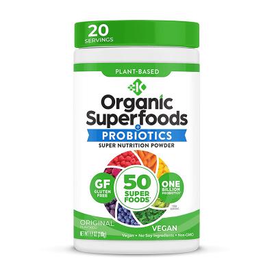 China Providing Energy 2023 New Arrival Super Greens Powder Multivitamin Support Immune & Digestion Supplement Vitamin Athletic Bloom Greens Powder for sale