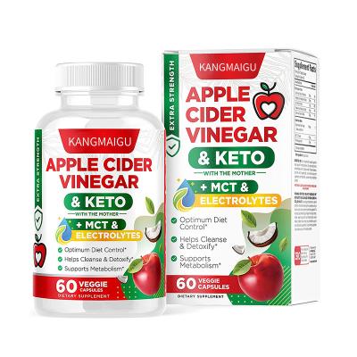 China Digestion OEM High Quality Helps Cleanse & Detox Healthy Diet Pills Supplement Slimming Pills Keto Apple Cider Vinegar Tablets Weight Loss for sale