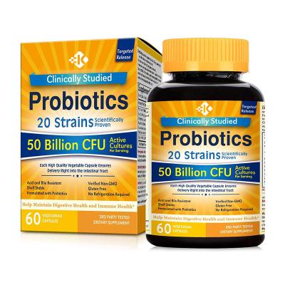 China Improves Digestive Regularity Top Quality Vaginal Health and and Urinary Tract Support Women's Probiotic 50 Billion CFU Probiotics Capsule Pill With Cranb for sale