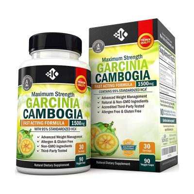 China Weight Loss OEM Garcinia Cambogia Extract Supplement Organic Garcinia Cambogia Capsules For Weight Loss Slimming Capsules for sale