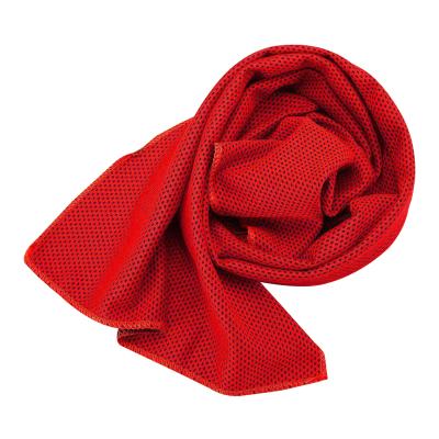 China Sustainable Customized Microfiber Sports Cold Towel Magic Sports Travel Outdoor Ice Cooling Cold Towel for sale