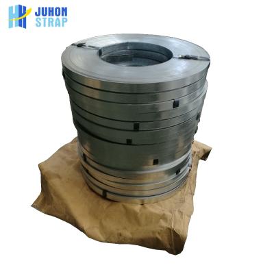 China Zinc Coated Supplier High Quality Zinc Steel Strapping Coated Steel Strap for sale