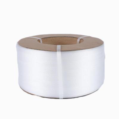 China Manual Wrapping High Tensile Composite PP Tie To Wrap Transparent Plastic Tape for sale