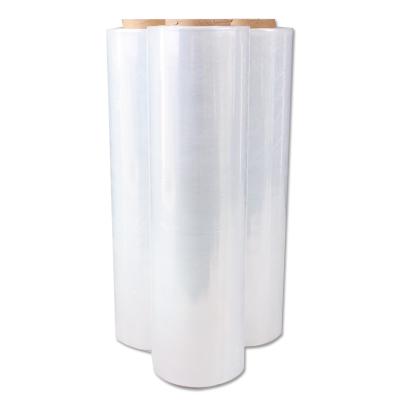 China China manufacturer moisture proof production of adhesive lldpe plastic pallet pe stretch film wrapping transparent wrap rolls for pallets for sale