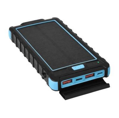 China Support 10000mah powerbanks fast portable solar outdoor emergency LED travel strong instant lightweight waterproof charger for sale