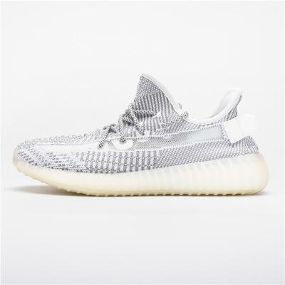 China Fashion Trend TOP Quality Sneakers Yeezy 350 v2 Semi Frozen Running Original Logo Casual Sports Yeezy shoes brand walking style shoes shoes for sale