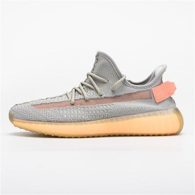 China Fashion Trend Latest Design Original Quality Static Reflective Yeezy 350 V2 Style Men Women Casual Sports Shoes Lovers Shoes for sale