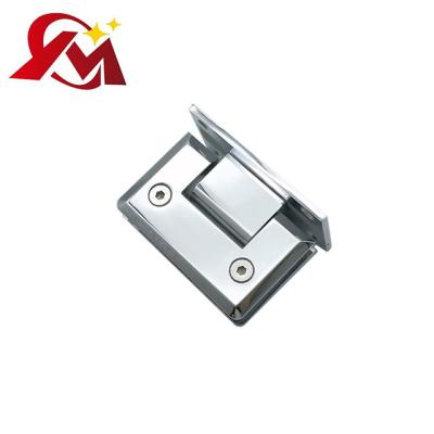 China Modern Durable 5MM Thickness Zinc Alloy Material Heavy Duty Bathroom Shower Hinge for sale