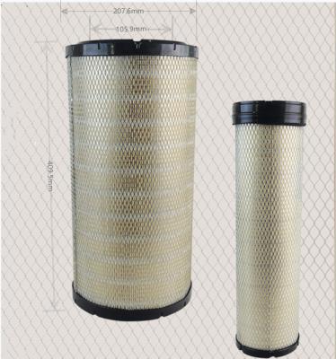 China Air Filtration System AF25963 Heavy Truck Air Intake Primary Filter AF25962 for sale