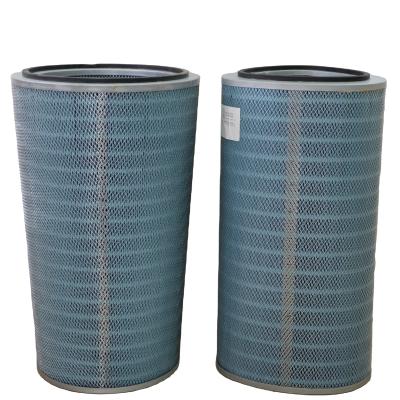 China Cylindrical Air Filtration System P191178 Gas Turbine Dust Filter Element P191177 Air Filter for sale