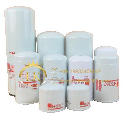 China Fiberglass filter material 3 micron spin on diesel engine fuel filter element FF5687 for sale