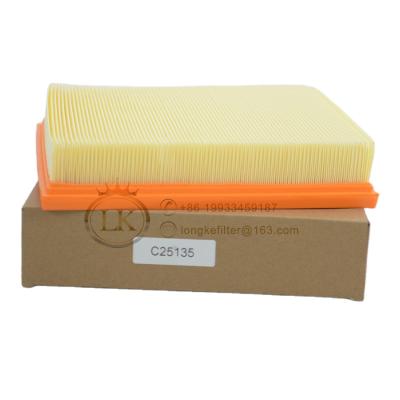 China Air Filter Filtrate Auto Parts Qualified Car Air Filter OEM C25135 for sale