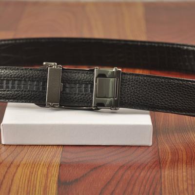 China Automatic Genuine Leather Buckle Casua Lqbelt Business Belt Factory Wholesale Automatic Belt Men's Black Brown Belt for sale