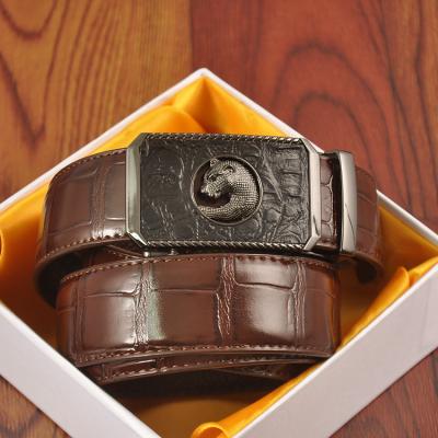 China Lxurury New 2021 Wholesale Casua Business Casual Belt Buckle Fashion Automatic Adjustable Men's Genuine Leather Belts for sale