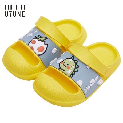 China UTUNE Summer Lightweight Children Cute Baby Girls EVA Home Indoor Outdoor Wear EVA Sandals Slippers Non-slip Soft-soled Shoes for sale