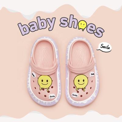 China UTUNE Lightweight Kids Shoes Summer Baby Outdoor Toddler Kids Strap On Sandals Slips Boys Girls Garden EVA Clog Shoes for sale