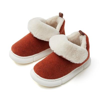 China CUSHIONING UTUNE Wholesale Boots Fashion High Quality Winter Slippers Women Colorful Children Fur Furry Slippers Outdoor Snow Boots for sale