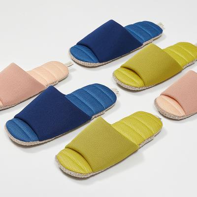 China CUSHIONING UTUNE Bedroom Ladies Designer Linen Morning Extra Soft Casual Slippers & Sandals Stitch For Women for sale