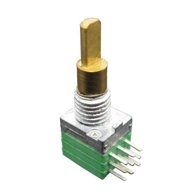 China FSR08 Series Pulse Switch 5mm Metal Shaft Rotary Banding Rotary Switch With Multiple Band Number Option FSR08 for sale