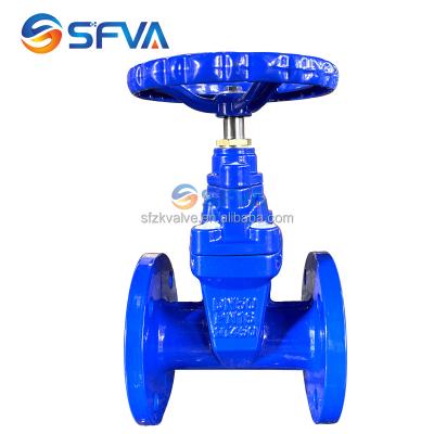 China BS5163 DN50 PN16 QT450 general ductile water system iron ggg50 resilient seat gate valve for sale