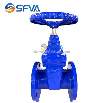 China BS5163 DN80 GGG50 PN10 PN16 General Seat Resilient Gate Valve for sale