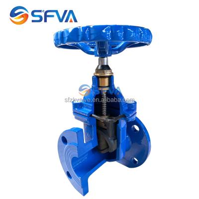 China DIN3352 General DIN F4 DN50 PN16 GGG50 Shut Off Sample Body Gate Valve for sale