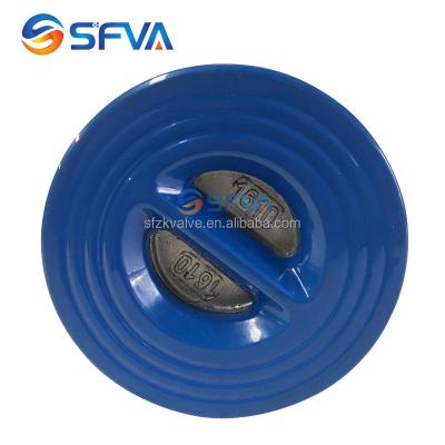 China General BRAND PN16 SFVA Cast Iron Double Plate Spring Disc Flap Wafer Check Valve for sale