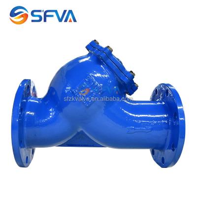 China GOOD QUALITY GGG50 PN16 DIN F1 Ductile Iron DN100 DN150 y Type General SFVA BRAND BRAND for sale