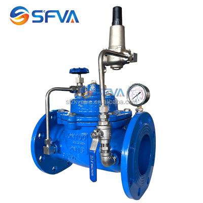 China SF200X General Ductile Iron Adjustable Pressure Reducing Valve for sale