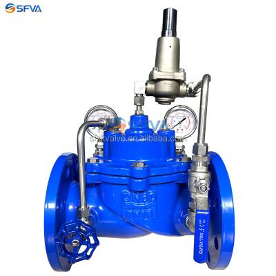 China SF200X General Iron Ductile DN80 Water Pressure Reducing Valve for sale