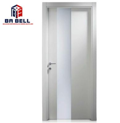 China Wholesale waterproof frosted glass glass door entrance design building material door project insert single doors interior office for sale