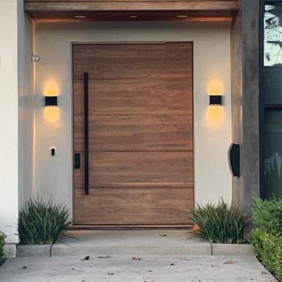 China Modern High Tech Modern Delicate Appearance Goods Reasonable Prices Wooden Front Door Pivot for sale