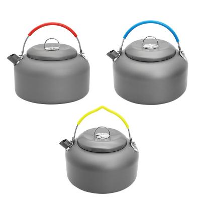 China Mordent LARIBON Outdoor camping boiling teapot picnic fishing  teakettle 1.4L hot water pot coffee teakettle for sale