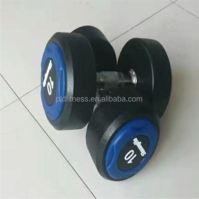 China Cast iron+Natural Rubber Dumbbell For Weightlifting Dumbbell Rack for sale