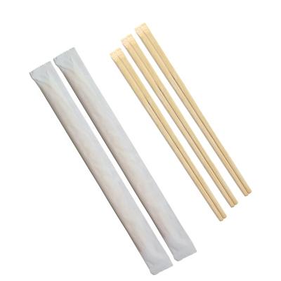 China 21cm Japan Disposable Bamboo Tensoge Paper Sleeve Chopsticks for sale