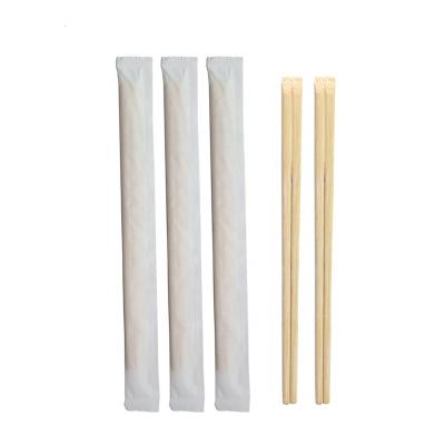 China Disposable Chinese tensoge chopsticks 21cm bamboo wrap disposable for sale