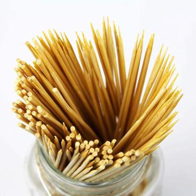 China 2020 New Products Disposable Barbecue Skewer Easily Cleaned Bamboo Stick for sale