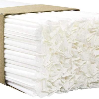 China White Paper Disposable Biodegradable Straws Individually Wrapped Paper Drinking Straws for sale