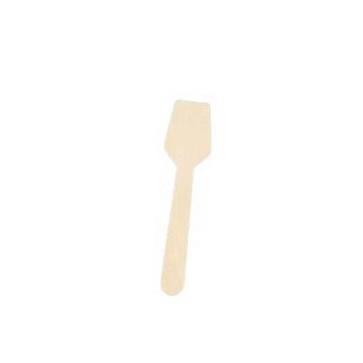 China Small Sustainable Disposable Wooden Popsicle Ice Cream Scoop for sale