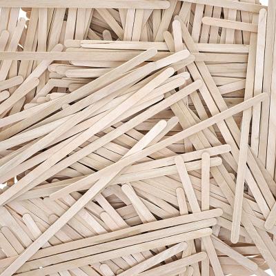 China 140mm Sustainable 1000 Pcs Wooden Coffee Stir Sticks Wooden Coffee Stirrers for sale