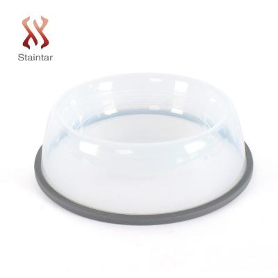 China Stocked Portable Dog Cat Unique Pet Bowl Non-slip Single Clear Bowl From China Manufacturer for sale