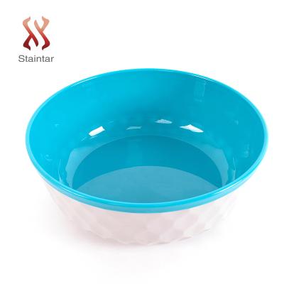 China Factory stocked direct sales water simple portable pet bowl cheap large plastic bowls for sale