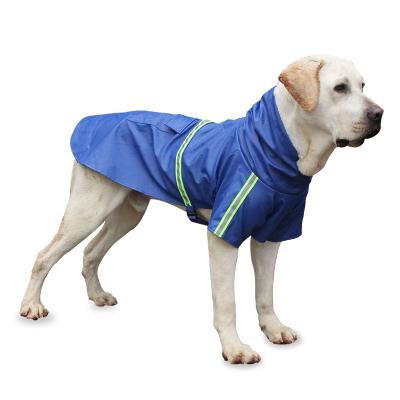 China PU Factory Supply Interesting Price Pet Ranincape Hoodie Dog Pet Raincoat for sale