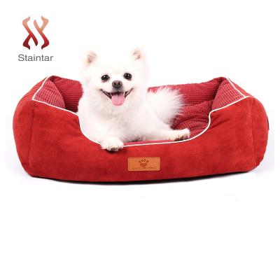 China Original Factory Rectangle Sofa Dog Animal Bed Pet Mat Nest For Cats And Stored Soft Fluffy Dogs Large for sale