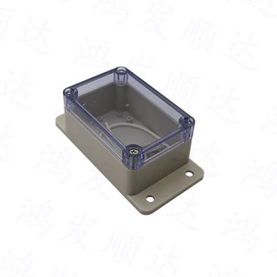 China IP65 dustproof and waterproof plastic clear cover enclosure ABS control electrical junction box 64mm x 58mm x 35mm for sale