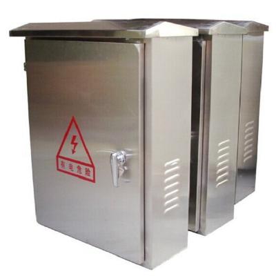 China SS304 or as per customer's requirement size factory sales customized industrial stainless steel distribution fence electricity meter case for sale